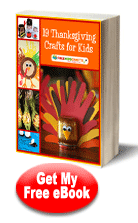 19 Thanksgiving Crafts for Kids {free eBook}