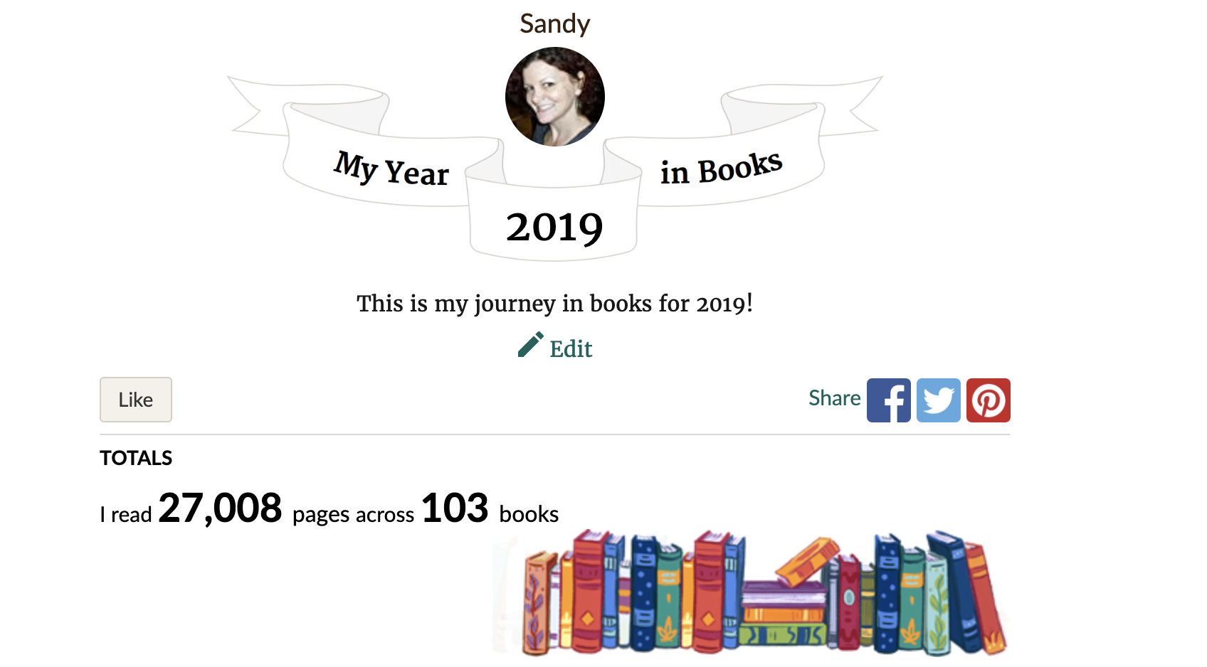 2019 year in books