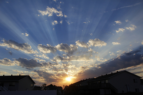 A {Magnificent} Sunset