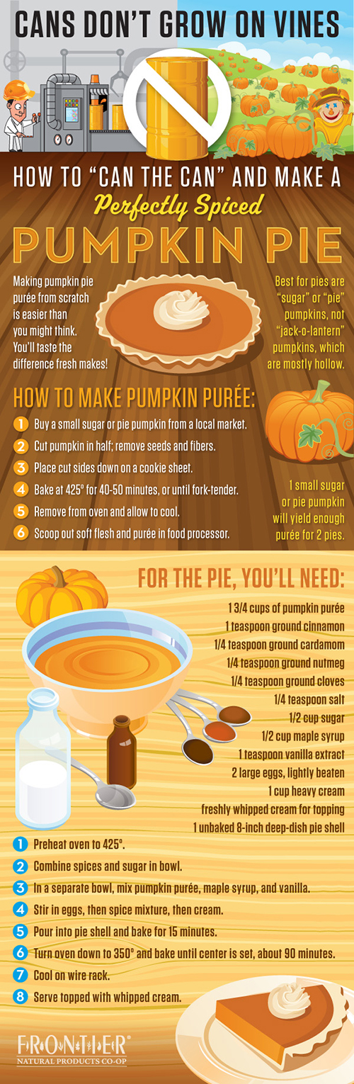 Pumpkin pie {from scratch!}