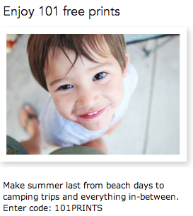 101 Free Prints from Shutterfly!